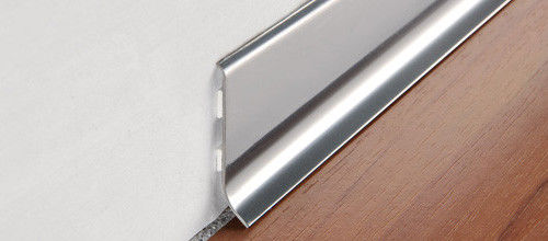 Clearing Easy 1.8m Stainless Steel Skirting Board Metal Texture Skirting Line
