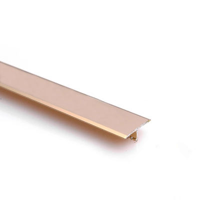 T Shape Aluminum Transition Strip For Tile Trim Between Wood Floor