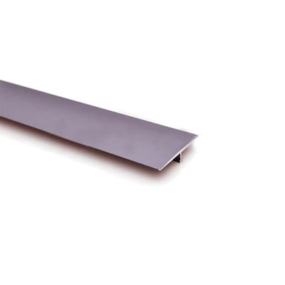 T Shape Aluminum Transition Strip For Tile Trim Between Wood Floor