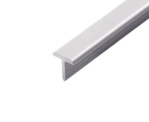 High Low Buckle Aluminium Flat Strip Laminate Floor Edging Strip Anodized