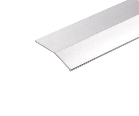 High Low Buckle Aluminium Flat Strip Laminate Floor Edging Strip Anodized