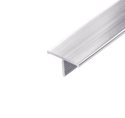High Low Buckle Aluminium Flat Strip Laminate Floor Edging Strip Anodized