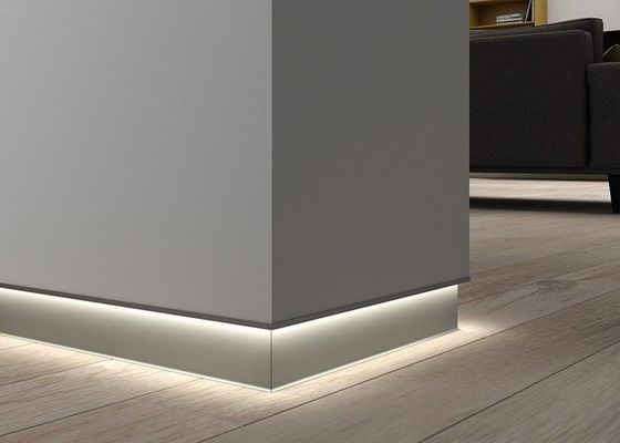 Aluminum Alloy Profile Led Skirting Board Line High Quality Aluminum Corner Extruded Light LED Profile