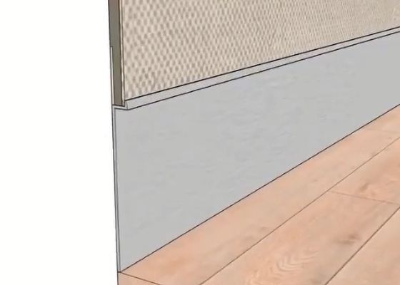 Decorative Wall Waterproof Skirting Board Bunnings Polished