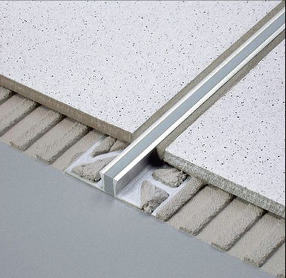 Aluminum Alloy Movement Joint Wood Floor And Tile Finishing Closing