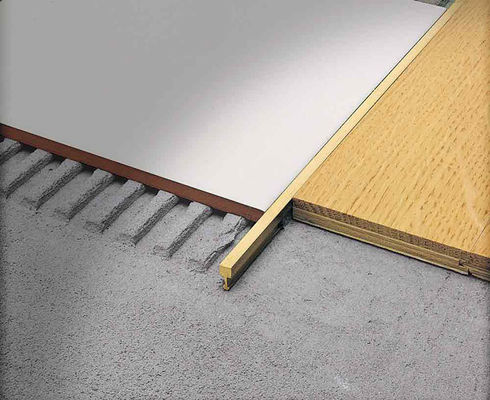 Interior Decoration Luxurious Brass Edging Strip Brushed Brass Tile Trim 10mm