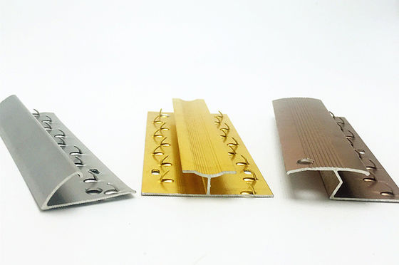 Hotel Carpet Decoration Aluminum Carpet Trim Floor Carpet Transition Strips