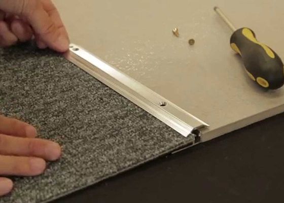Hotel Carpet Decoration Aluminum Carpet Trim Floor Carpet Transition Strips