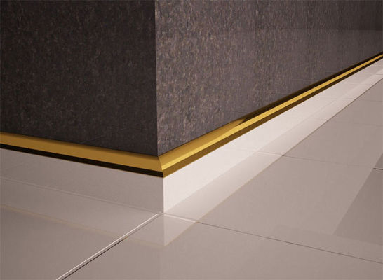 Ceramic Tile Aluminum Transition Strip 2.5m Metal Trimming Strip