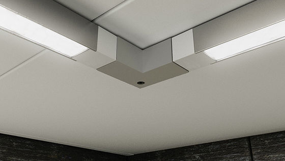 10mm Aluminum LED Profiles For Strip Lights Interior Lighting With Frosted Cover