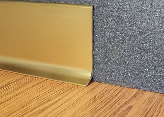 2.0mm Stainless Steel Skirting Board Line Interior Decor Stainless Steel Base Board