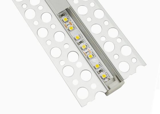 Polished 2m Aluminum LED Profiles For Furniture Glass Cabinet