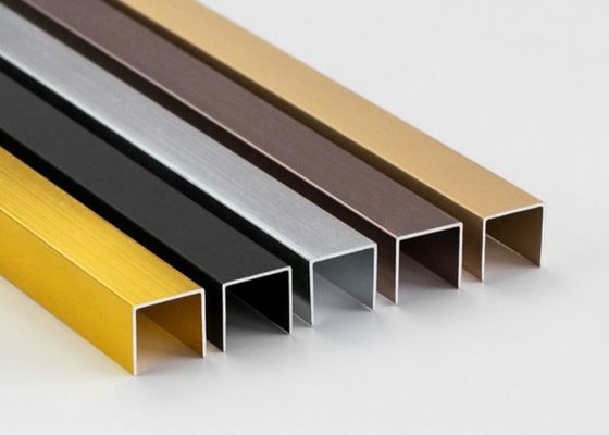 3.0m Aluminium Tile Trim Aluminium Corner Tile Trim Anodised