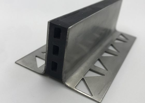 Ceramic Flooring 10mm Aluminium Movement Joint For Stone Floors