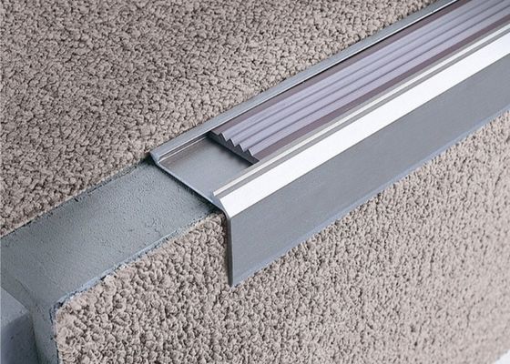 Flooring Accessory Aluminum Carpet Tile Edge Trim Metal Carpet Edge Trim