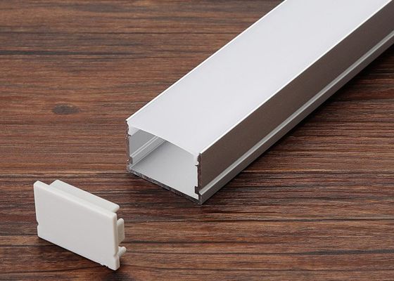 Electrophoresis Aluminum Extruded Heatsink Led Strip Aluminum LED Profiles