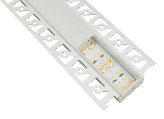 Extrusion Recessed Aluminum LED Profiles Anodised