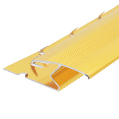 Aluminum Metal Ceramic Edge Trim Tile To Carpet Transition Strips 20mm