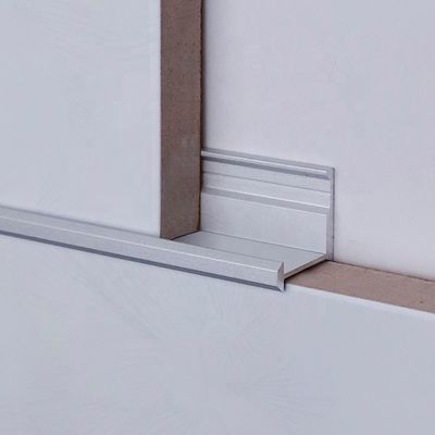 Polished H Shape 20mm Aluminium Tile Trim Stripes Profile