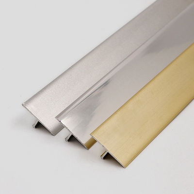 Moisture Proof T Shaped Aluminium Trim To Decorate Walls