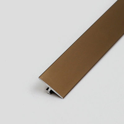 Moisture Proof T Shaped Aluminium Trim To Decorate Walls
