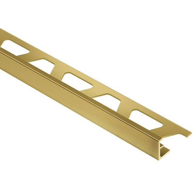 Furniture Use 2.7m Brass Decorative Strips L Shaped Tile Trim