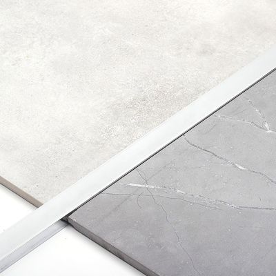 6mm Silver Wall Floor Plywood Aluminum Stainless Steel Transition Strip U Shaped