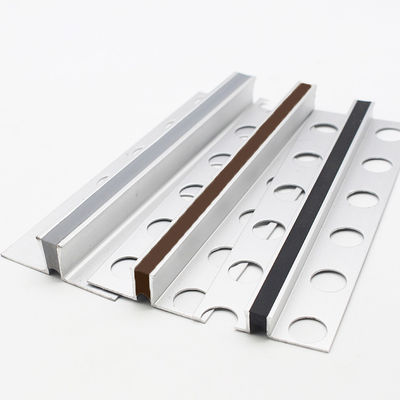 Ceramic Flooring Aluminum Extrusion Tile Movement Joint Wood Floor And Tile Trim