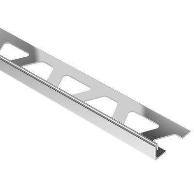Curving Corner Tile Profile Silver Stainless Steel Tile Trim 10mm Round Shape
