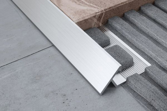 Hotel Aluminium Tile Trim Floor Transition Strips