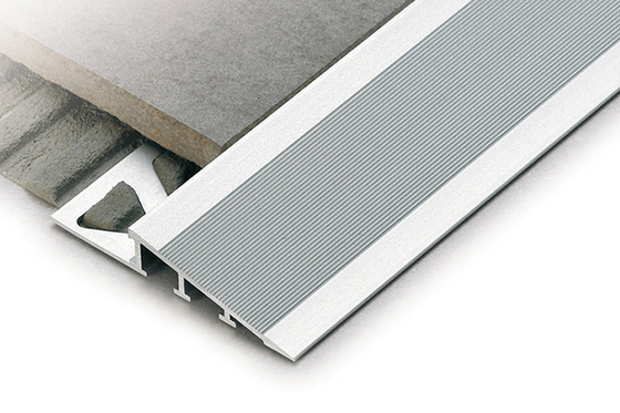 Hotel Aluminium Tile Trim Floor Transition Strips