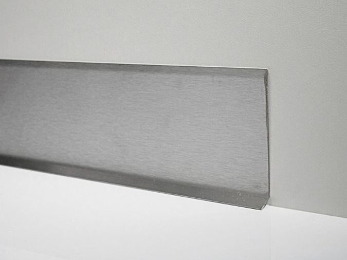 Clearing Easy 1.8m Stainless Steel Skirting Board Metal Texture Skirting Line