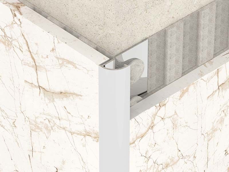 برش فلزی براق 0.6mm فولاد ضد زنگ دور زاویه گرد