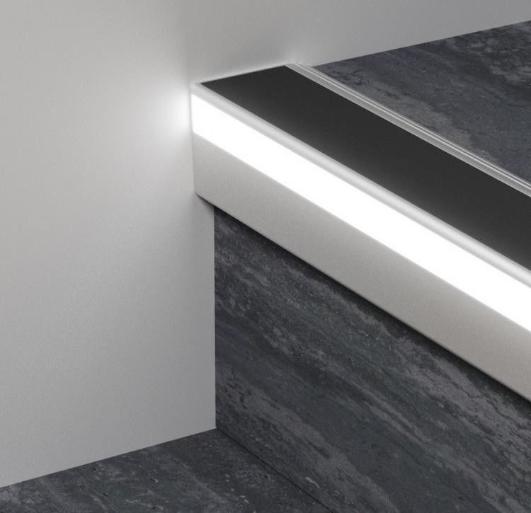 پروفیل های LED آلومینیومی ضد لغزش