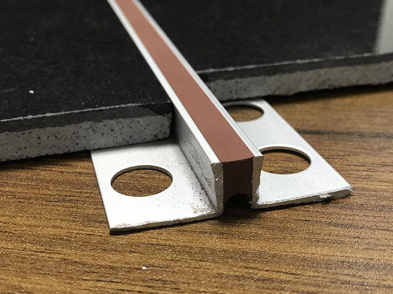 Aluminum Alloy Movement Joint Wood Floor And Tile Finishing Closing