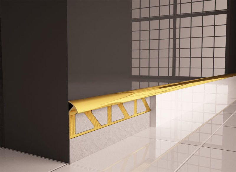 Ceramic Tile Aluminum Transition Strip 2.5m Metal Trimming Strip