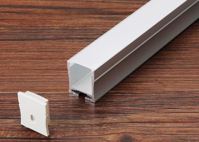 پروفیل های آلومینیومی LED 2.7 متری برای چراغ های نواری با سنسور لمسی