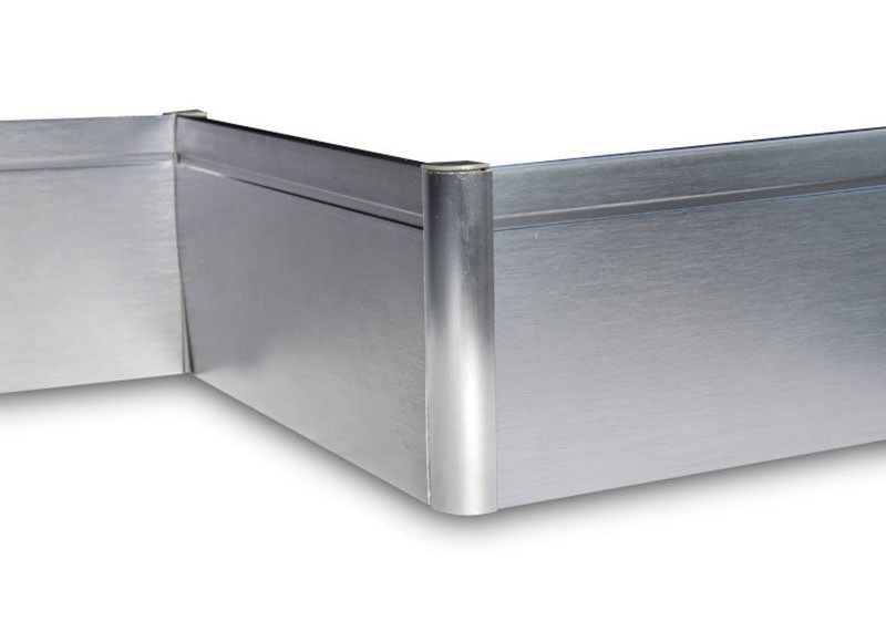 Electrophoresis Stainless Steel Skirting Board Line