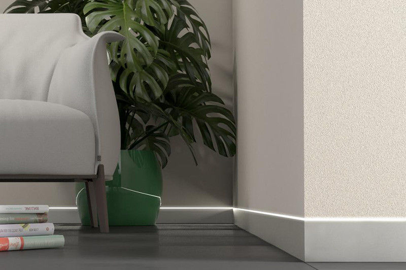 Electrophoresis Aluminum Led Profiles Skirting Board Led Strip Led Baseboard