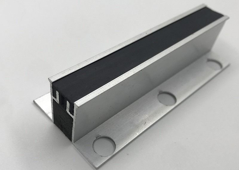 20mm Aluminium Movement Joint Of Ground Tile Expansion Control Joint