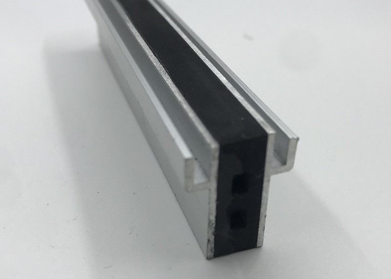 20mm Aluminium Movement Joint Of Ground Tile Expansion Control Joint