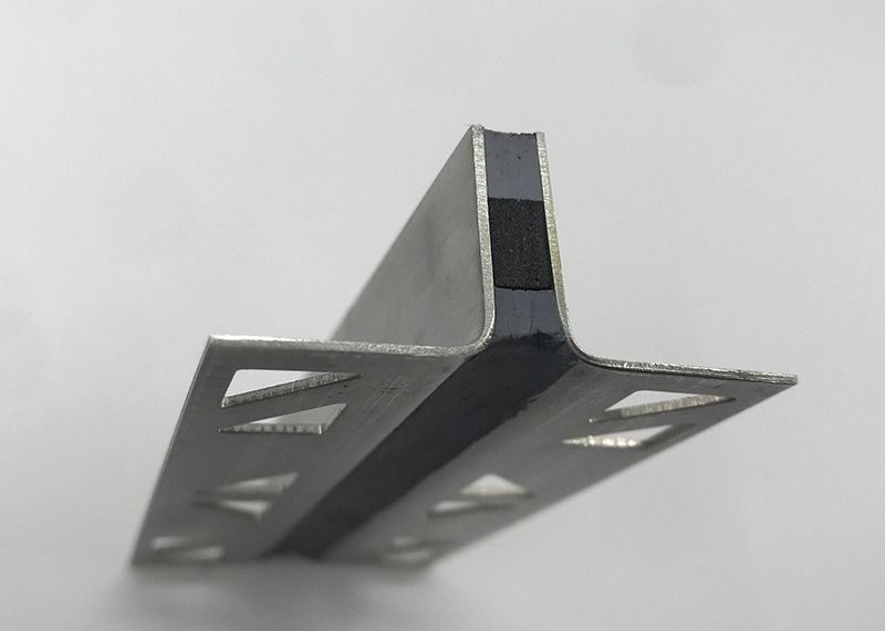 Aluminum Cover Strip Metal Expansion Joint Movement Joint Flooring Tiles Transition
