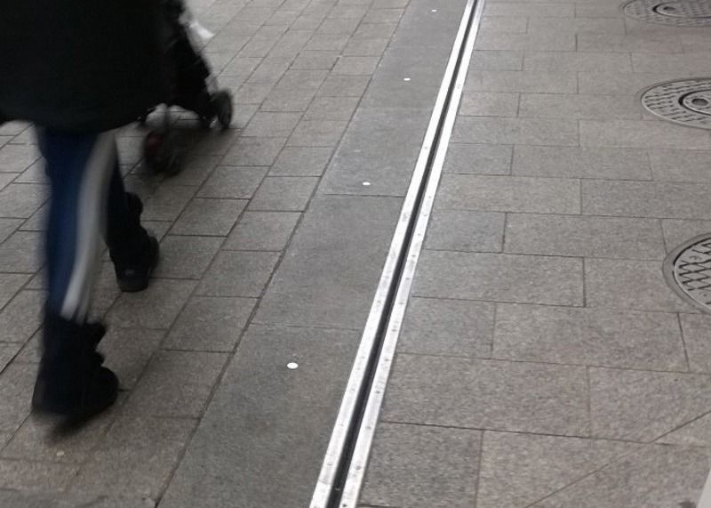 Aluminum Cover Strip Metal Expansion Joint Movement Joint Flooring Tiles Transition