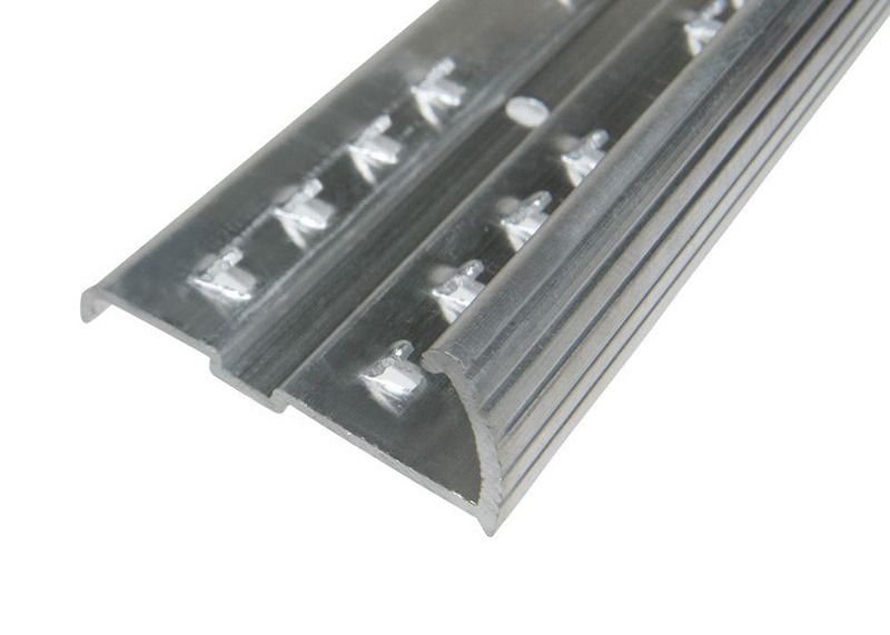 Aluminium Square Edge Carpet Trim Carpet Tile Trim Strips