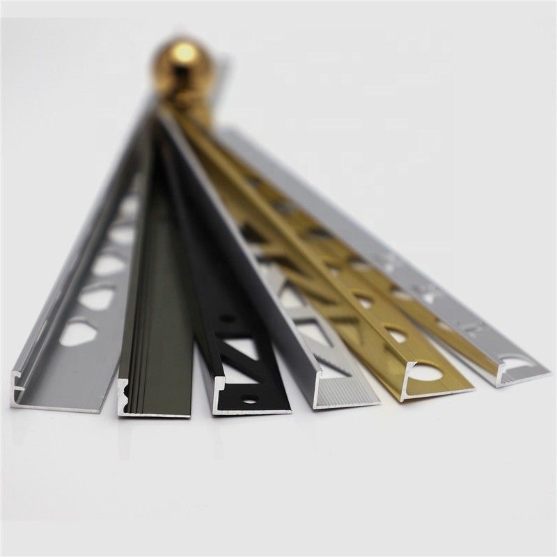 25mm Ceramic Tile Edge Trim Aluminium Corner Trim L Shape