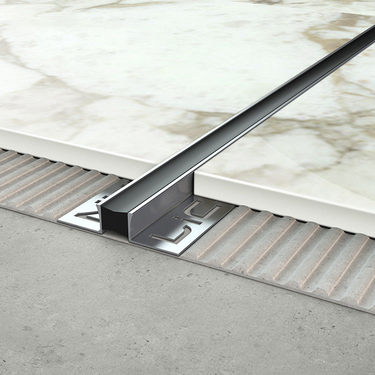 Ceramic Flooring Aluminum Extrusion Tile Movement Joint Wood Floor And Tile Trim