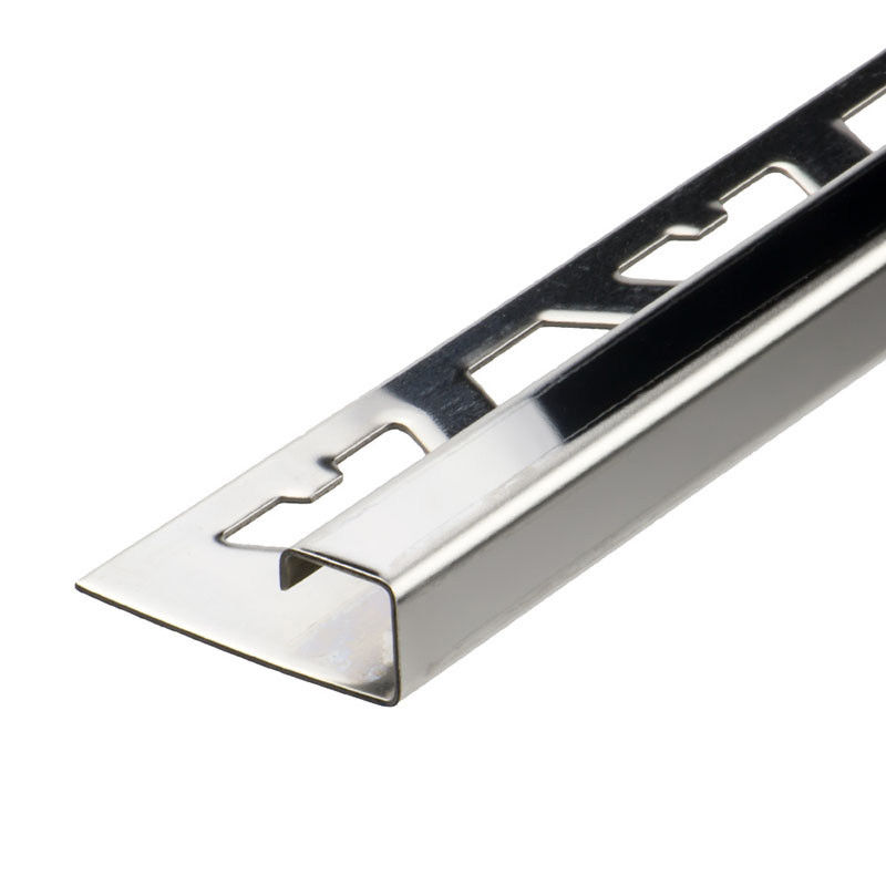 Mirror Sqstainless Steel Decorative Strips 2.0mm Square Tile Edge Trim