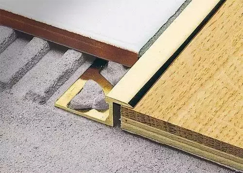 2.5m Metal Tile Edge Trim For Aluminum Alloy Profile Tile Edge Trim Aluminium