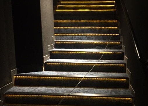 Aluminum Alloy Led Stair Anti-Skid Strips Create a beautiful visual effect