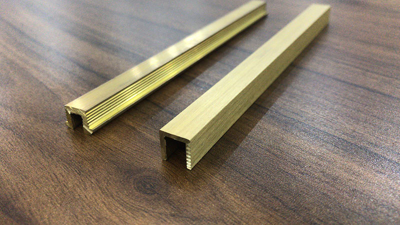 Decorative Brass Strip 3mm Modern Interior Decoration Mood Floor Tile Trim